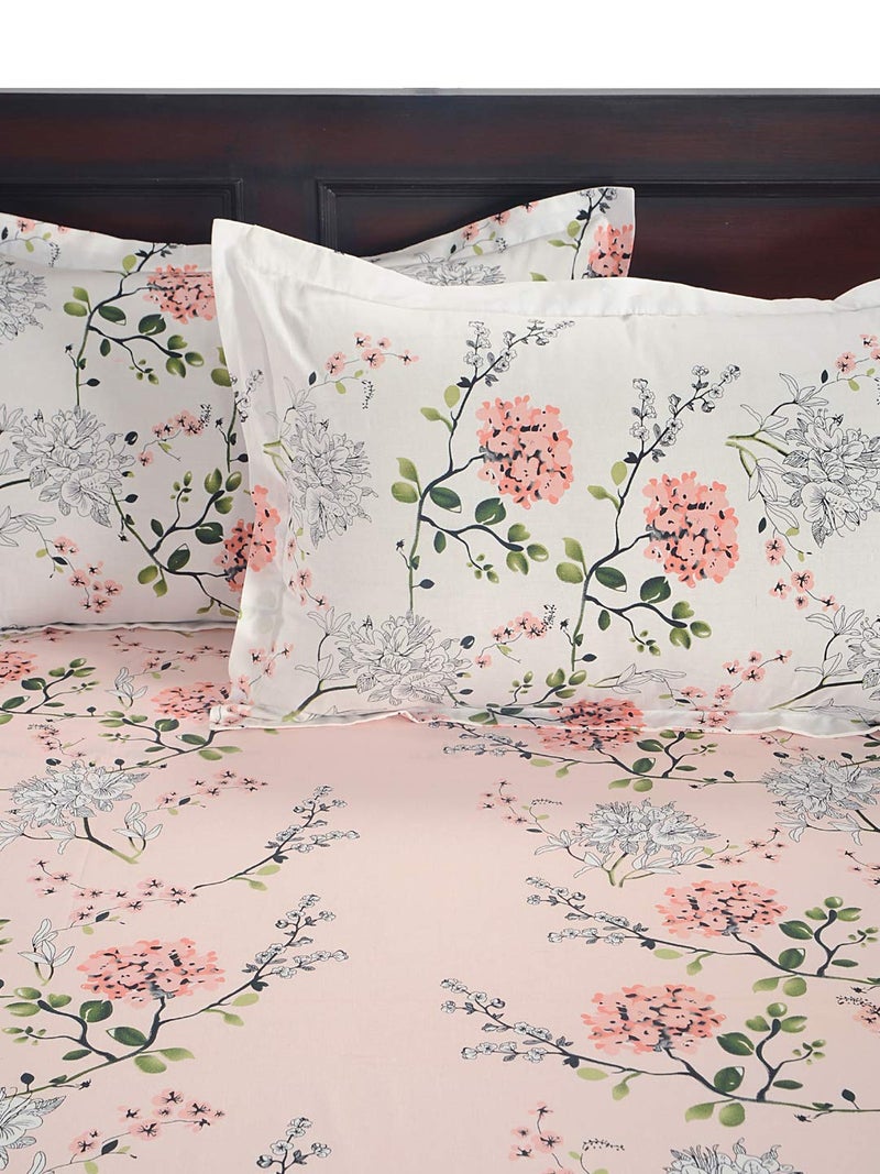 Swayam White Colour Double Duvet Cover Size 90 Inch X 100 Inch - Image 2