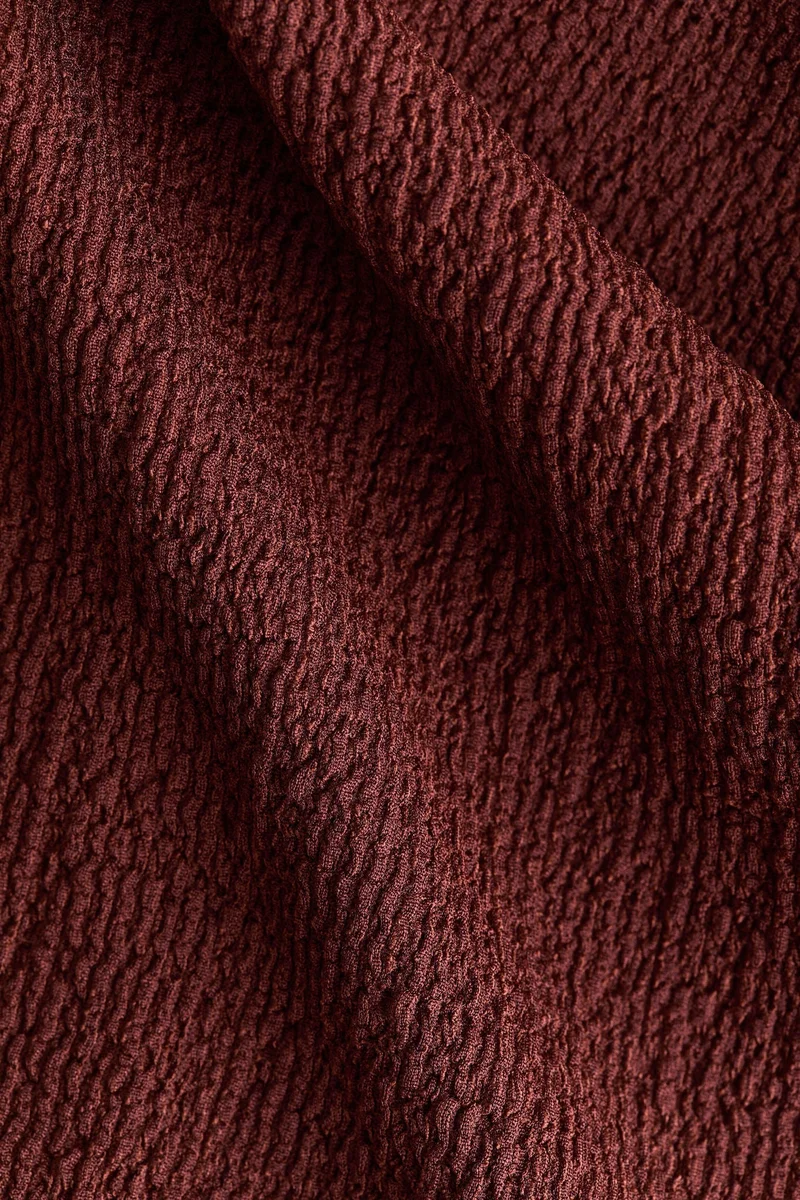 H&M Textured wrap top