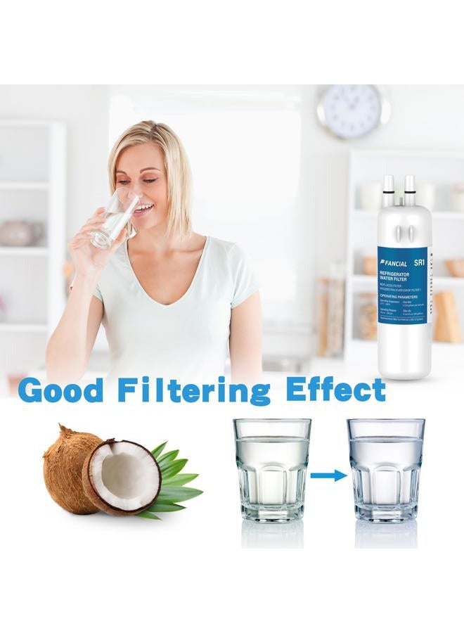 Fancial Refrigerator Water Filters Replacement for Whirlpool, Maytag, KitchenAid-Compatible with EDR1RXD1,W10295370A, Filter 1, WHR1RXD1,6-Month Long Life,one-pack - Image 5