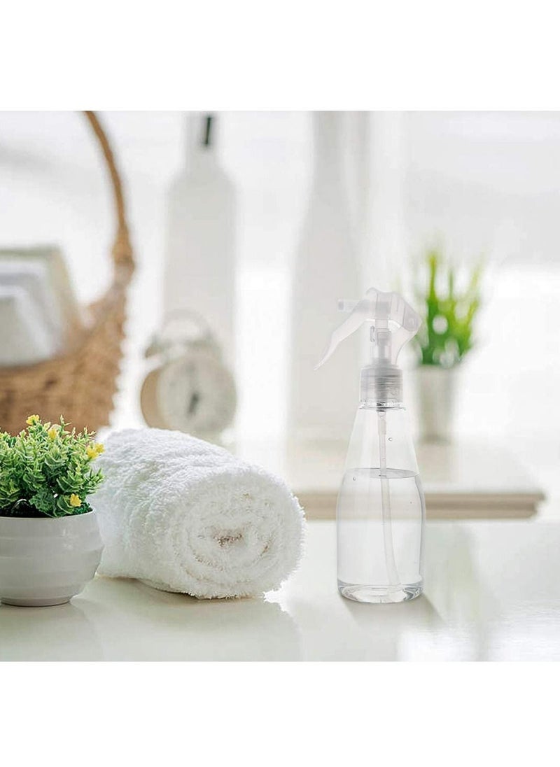 HomarKet - 2 Pack Empty Clear Spray Bottle Plant Mister Spray Bottle Leak Proof Plastic Refillable Trigger Spray Bottles for Cleaning Solutions, Hair Care, Essential Oils - Image 1