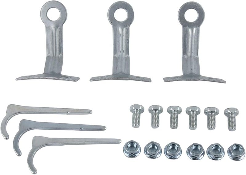 أجزاء استبدال قاعدة سخان الفناء المقاومة للرياح مع مسامير وأظافر لمنع الانقلاب - Image 4