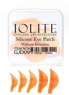 IOLITE Eyelash Silicone Pads Soft and Comfortable Eye Lash Perm Pads Easy to Use Eyelash Lifting Silicone Pad with 3 Different Sizes 6pcs  - Image 3