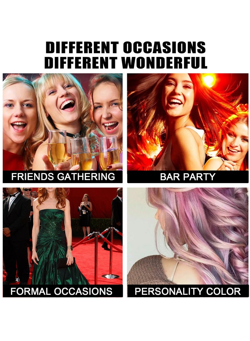 EELHOE Suitable for one-time Party Hair Dyeing,Fast Coloring Without Damaging the hair - Image 3