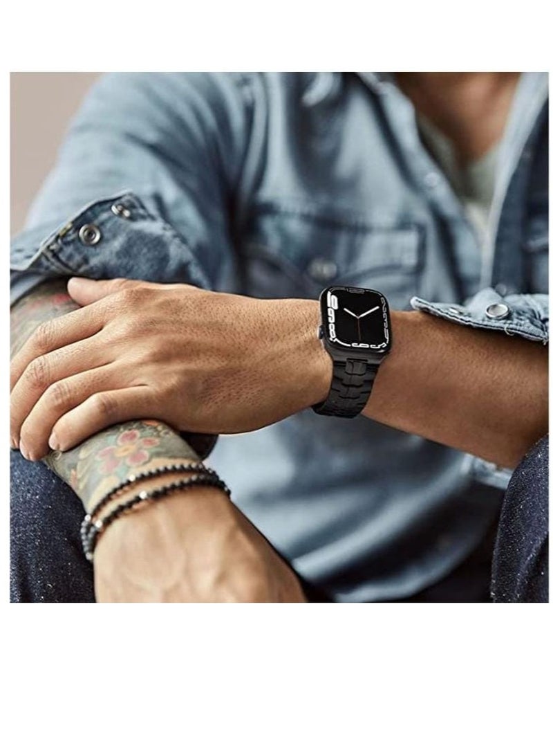 Stainless Steel Metal Band Compatible with Apple Watch Ultra Series 8 44/45/49mm - Image 5