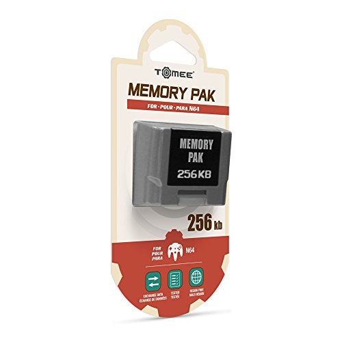 Tomee 256KB Memory Pak for Nintendo 64 – N64 Memory Card, Controller Pak, Retro Gaming Accessory for Game Saves and Storage - Image 2