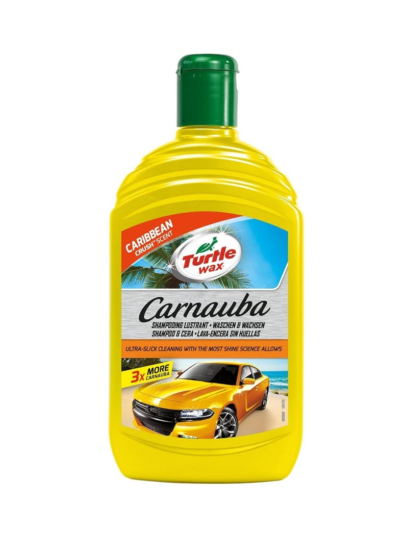 TURTLE Turtle Wax Carnauba Wash and Wax Car Shampoo - 500 ML  - Image 1