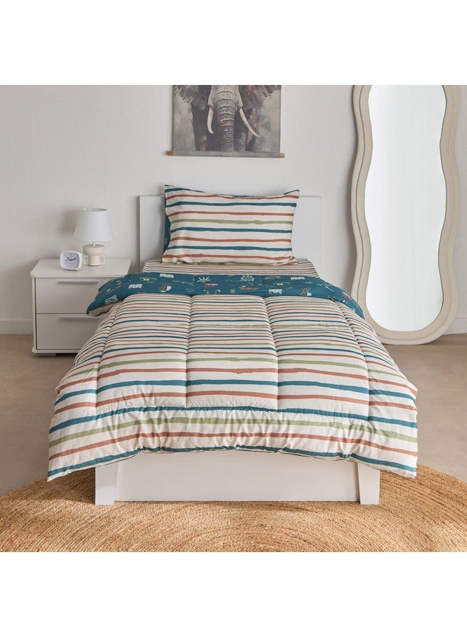 Home Box Joy Adventurer Campsite 2-Piece Single Cotton Comforter Set 135 x 220 cm  - Image 4
