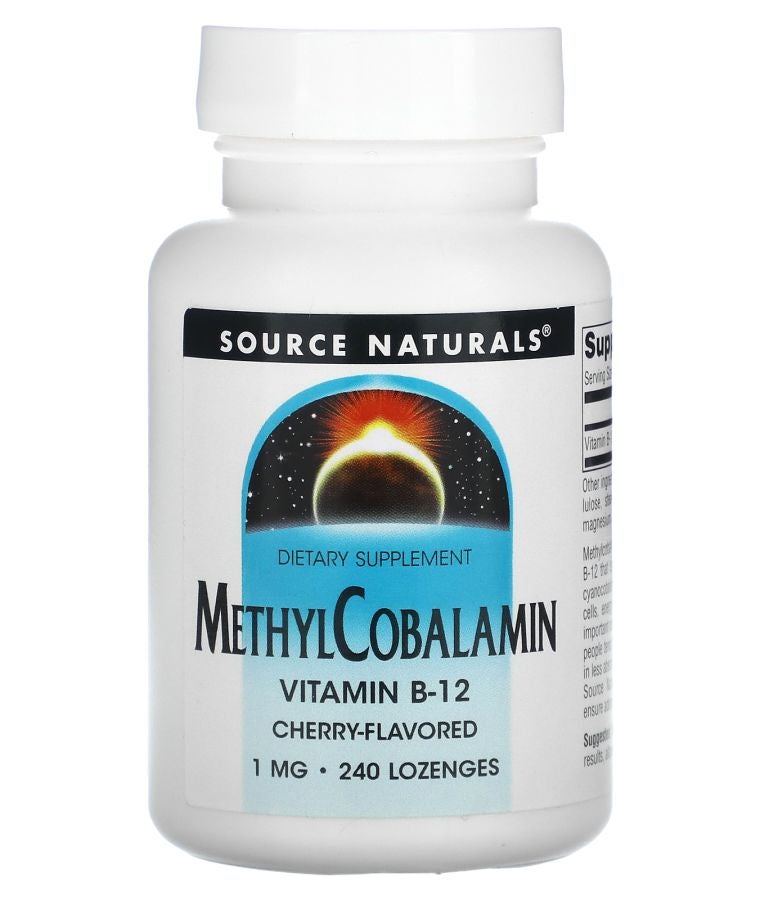 MethylCobalamin Vitamin B12 Cherry 1 mg 240 Lozenges