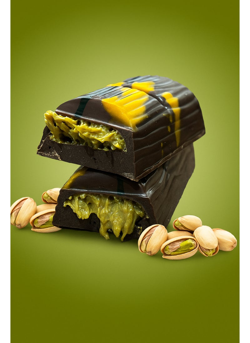 The Big Daddy Baby Daddy Pistachio Kunafa In Dark Chocolate Bar - Image 3