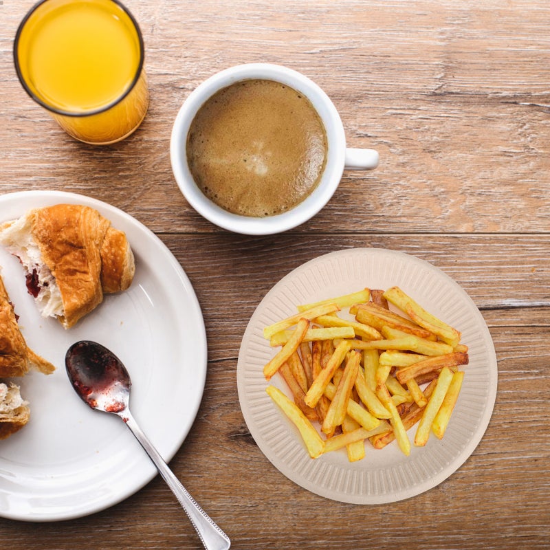🍳 أطباق ورقية للحلويات متينة ومتعددة الاستخدامات مثالية للتموين - Image 2