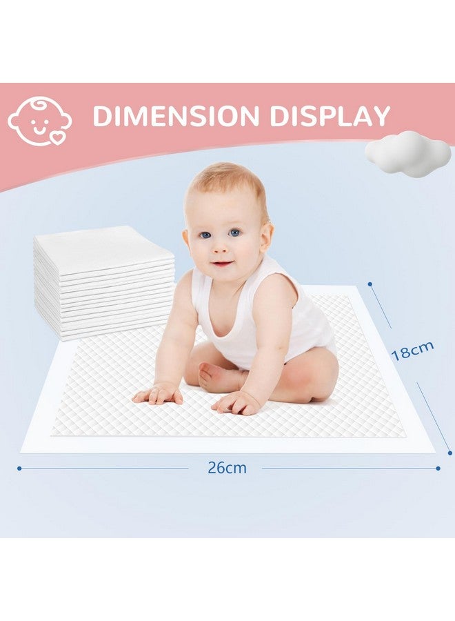 MILDPLUS Disposable Changing Pads Liners 18"x26"(50pcs) Baby Pads, Hot Air Cotton Surface Pee Pads, Waterproof & Absorbent Diaper Changing Pads, Disposable Underpads for Baby, Toddler or Pet - Image 2
