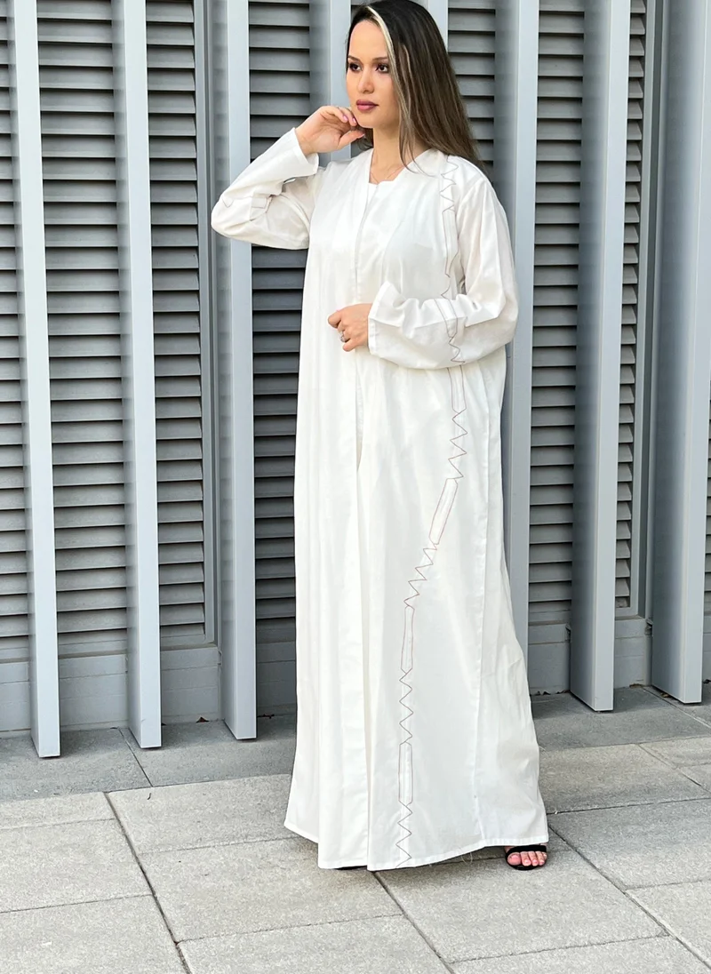 Moistreet Flared Sleeve Abaya