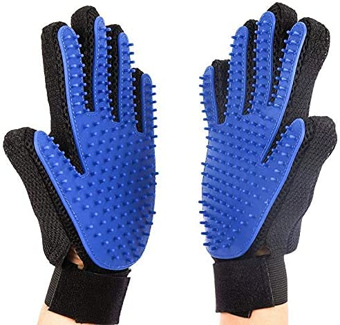 RHYDON Pet Bathing Gloves Washing Bathing Comb Pet Cleaning Brush Animal Massage Hair Removal for Dog and Cat - Image 1