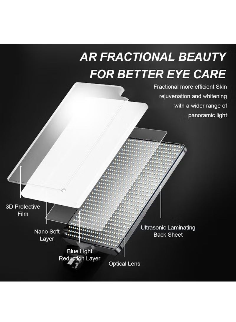 Arabest 11 Inch LED Video Fill Light Kit, 2800-5600K 3 Colors Dimmable Photography Light with Desktop Stand for Video Photography - Image 3