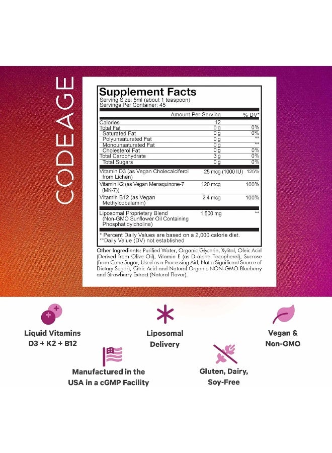 Codeage Wonder-D Plant-Based Liquid Drops for All - Image 2