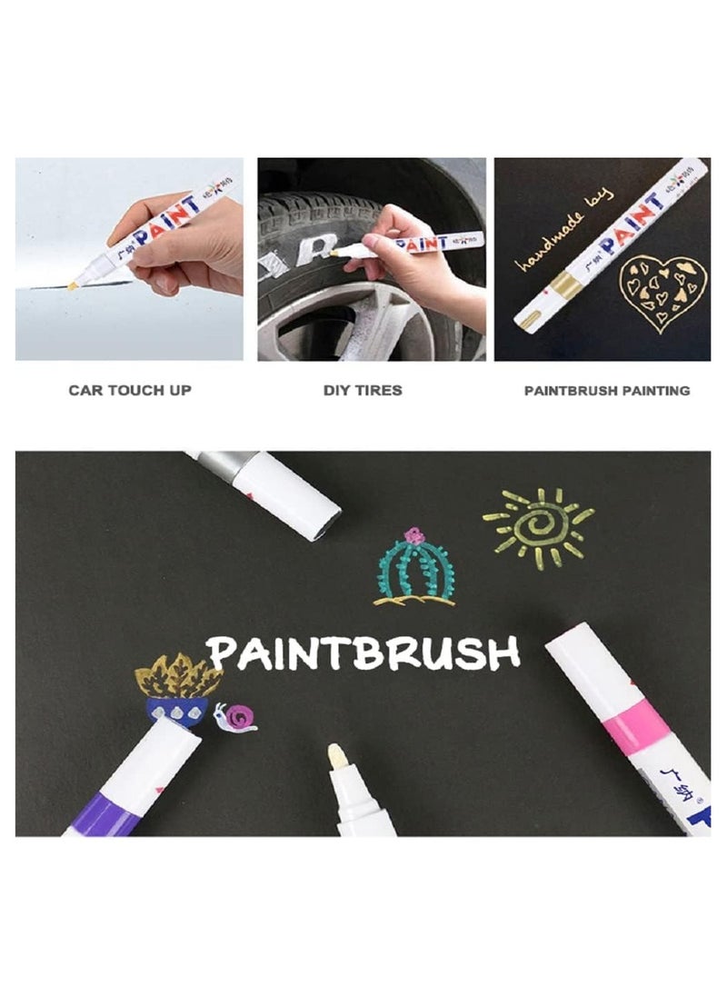 Car Motorcycle Tyre Writing Pen, Quick Dry Waterproof and Friction Resistant Writing Pen, Suitable for All Kinds of Tires and Minor Car Scratches (Red) - pzsku/Z16203B40EC111882BE8FZ/45/_/1702305933/7d8c7fbe-c35e-4a3a-a4cf-a44d07d99641