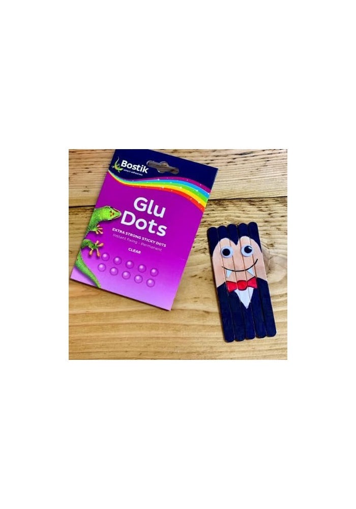 بوستيك عبوة لاصقة يدوية من بوستيك بلو تاك، 45 جم، معجون لاصق قابل لإعادة الاستخدام وغير سام + نقاط لاصقة من بوستيك - قوية جدًا، 64 × نقاط - Image 3