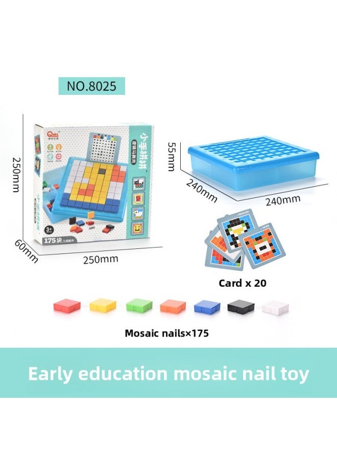Children's Educational Toys Early Education Mosaic Puzzle/screw Puzzle/thinking Logic Puzzle Toys-Color:Thinking Logic Puzzle (Chinese Version) - Image 1