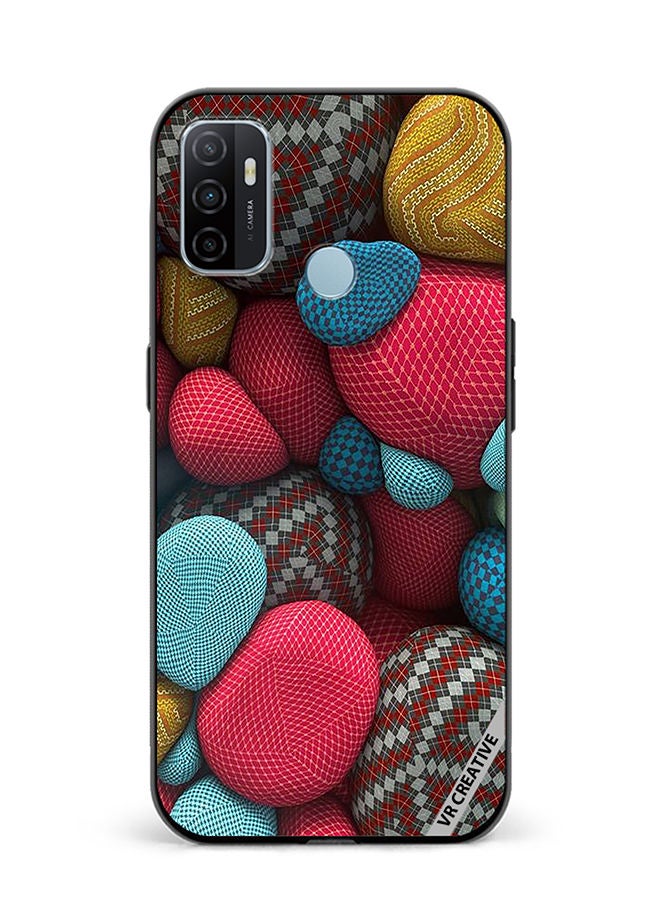 VR CREATIVE Protective Case Cover For Oppo A53 Design Multicolour - Image 1