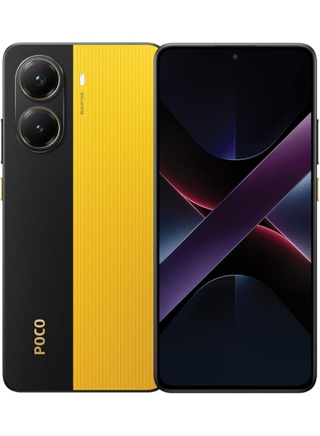 POCO X7 Pro Dual SIM Yellow12GB RAM 512GB 5G - Global Version - Image 1
