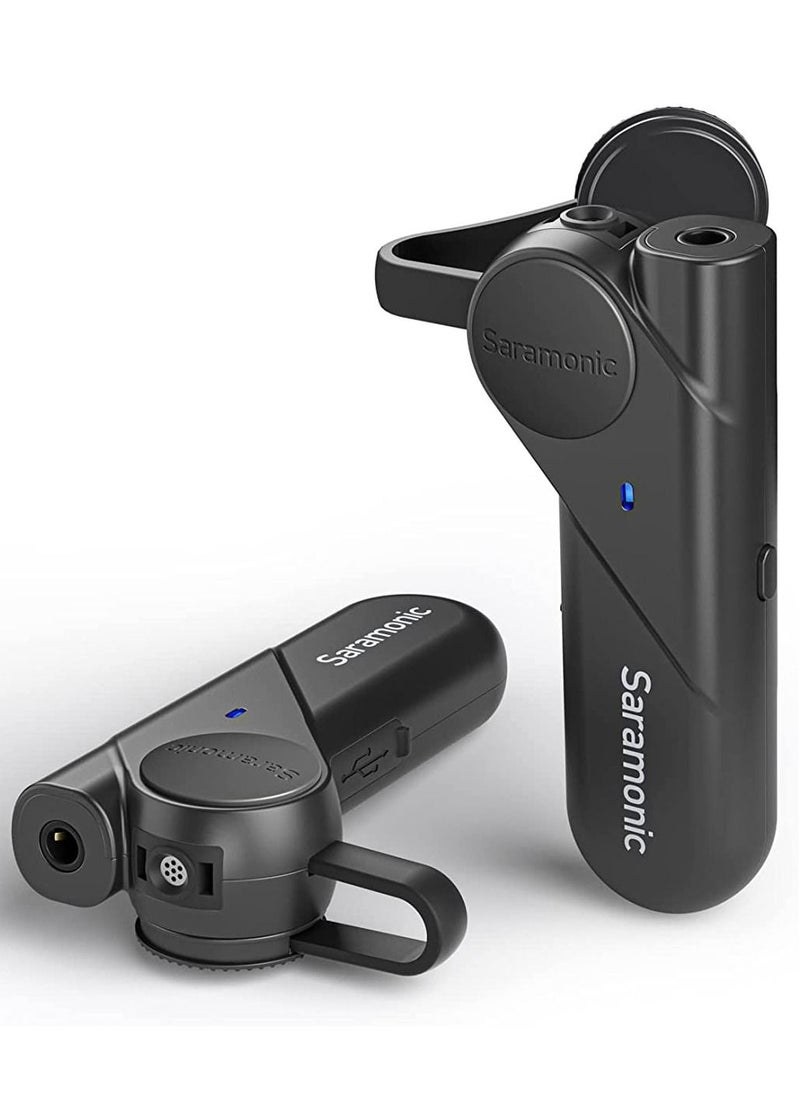 Saramonic ميكروفون BTW لاسلكي مزود بمشبك بلوتوث مع مخرج سماعة رأس مقاس 3.5 ملم وتقليل الضوضاء لأجهزة الكمبيوتر والهواتف الذكية  - Image 3