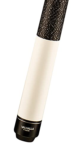 Viking Valhalla 100 Series with Irish Linen Wrap 2 Piece 58 Pool Cue Stick VA118 20oz White - Image 1