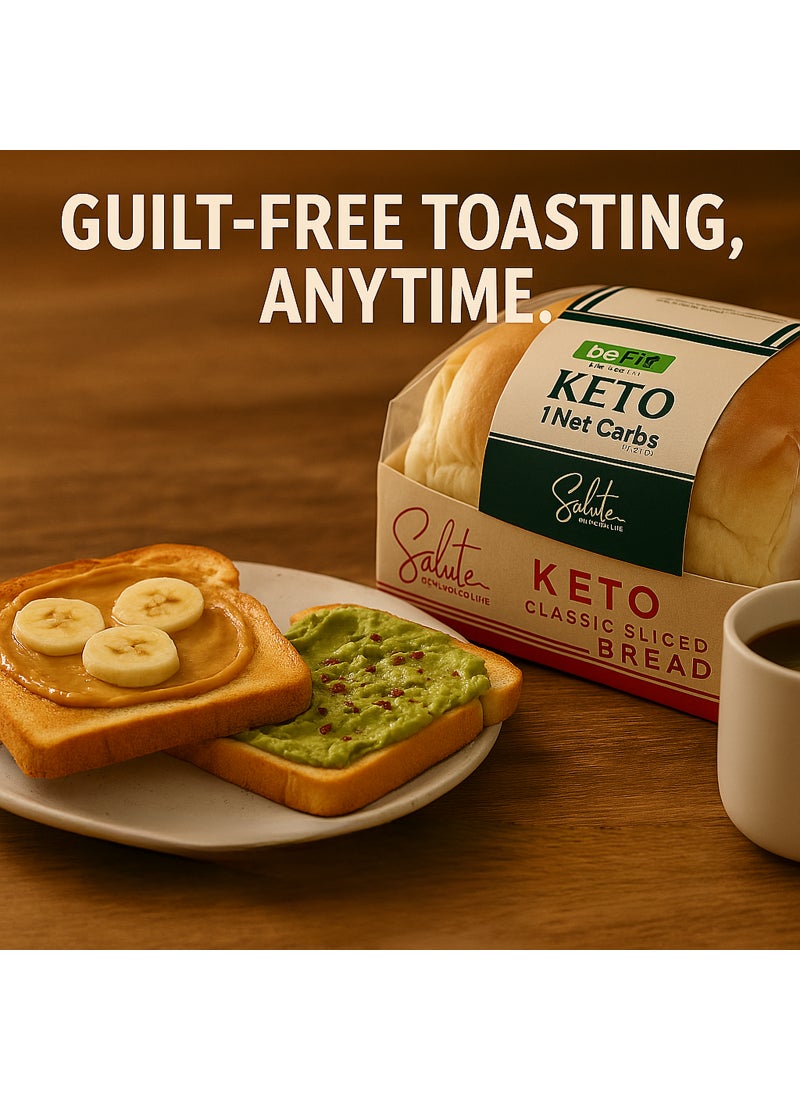 BeFit Keto Salute Low Carbs Classic Sliced Bread - Image 3