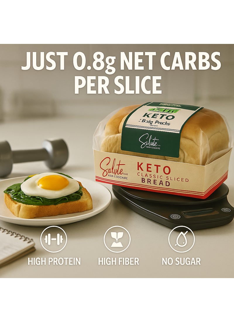 BeFit Keto Salute Low Carbs Classic Sliced Bread - Image 4