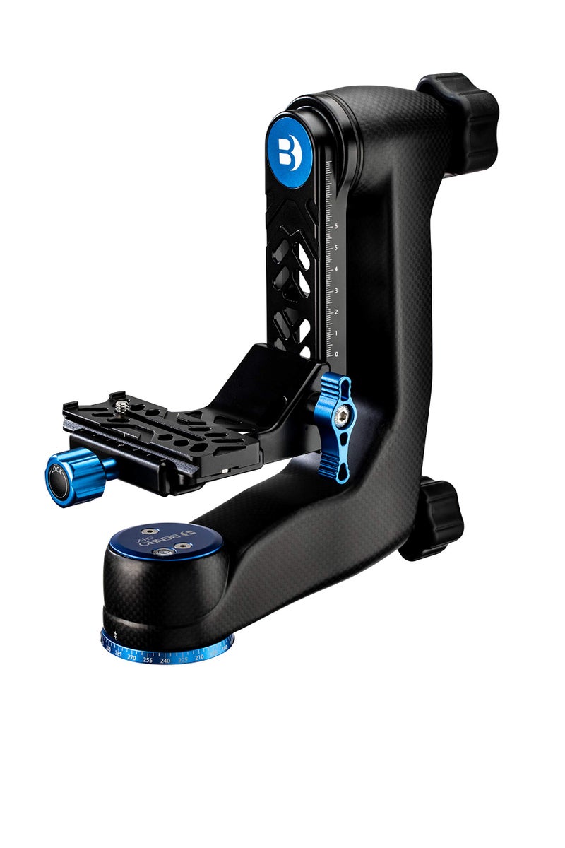 BENRO رأس جيمبال من ألياف الكربون بنرو مع لوحة PL100LW (GH5C) - Image 1