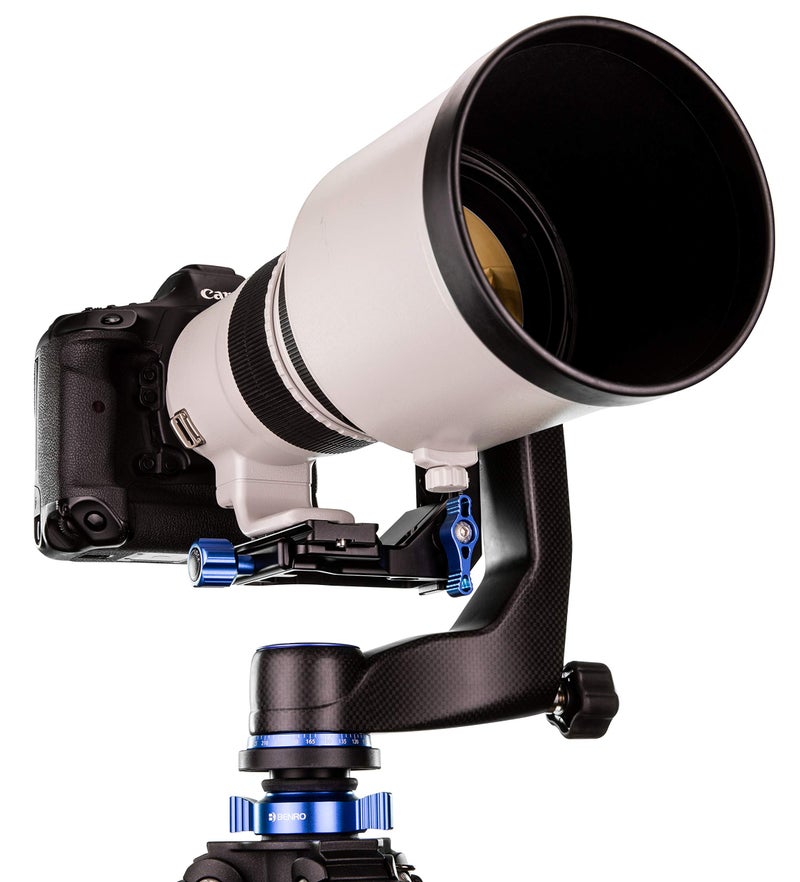 BENRO رأس جيمبال من ألياف الكربون بنرو مع لوحة PL100LW (GH5C) - Image 3