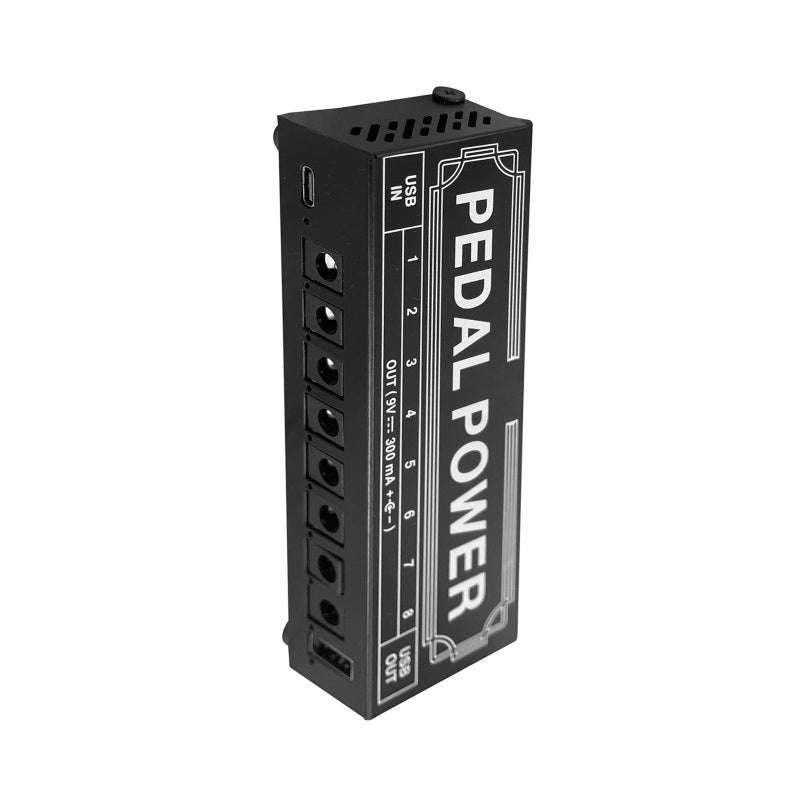 Rowin 8 Channel Guitar Pedal Power Supply with Independent Short Circuit Protection LED Power Indicator Pedal Power Supply for Guitar Effect Pedal - Image 5