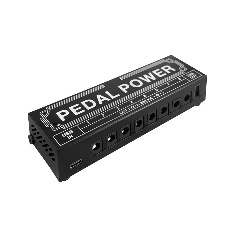 Rowin 8 Channel Guitar Pedal Power Supply with Independent Short Circuit Protection LED Power Indicator Pedal Power Supply for Guitar Effect Pedal - Image 4