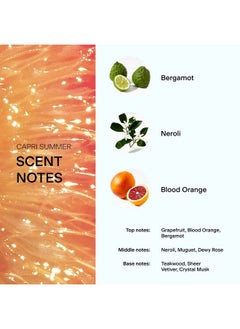 Skylar Capri Summer Eau De Perfume Hypoallergenic & Clean Perfume For Women & Men Vegan & Safe For Sensitive Skin Fruity Citrus Perfume With Notes Of Bergamot Neroli & Blood Orange (10Ml /0.33 Fl Oz)  - Image 4