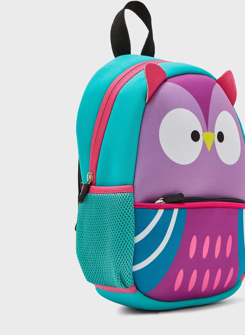 MINOTI Kids Owl Backpack