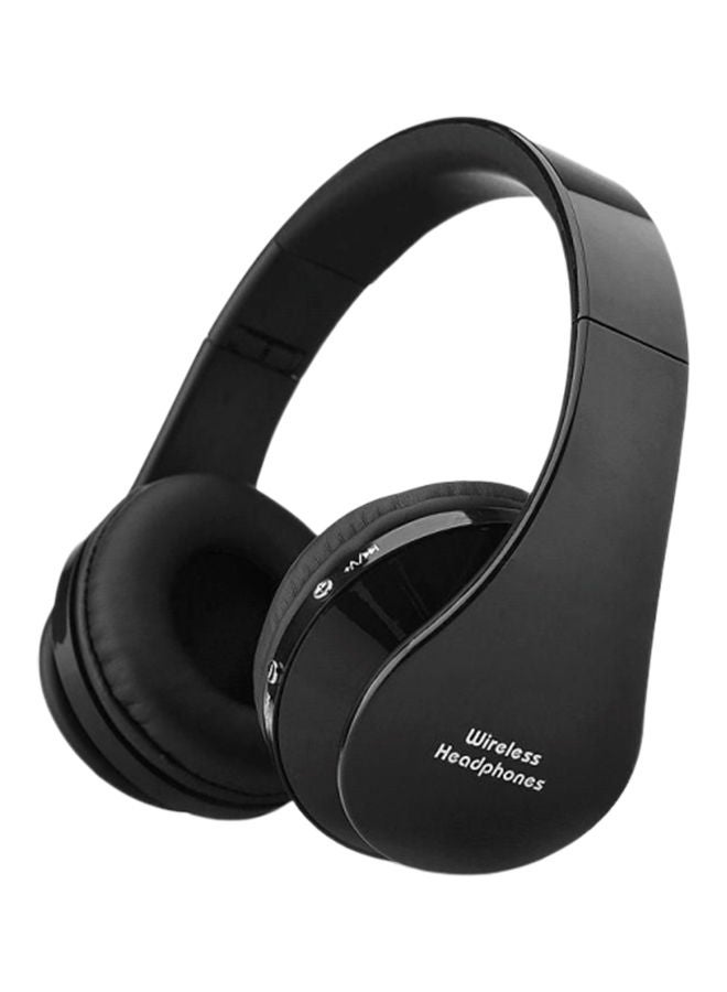 NIBEMINENT Wireless Bluetooth Foldable Headphone For iPhone Samsung Black 