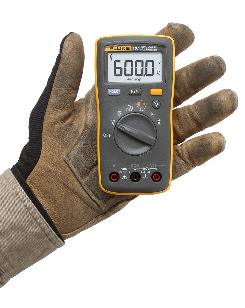 FLUKE Fluke 107 Palm Sized Digital MultimeterBattery Powered  - Image 5