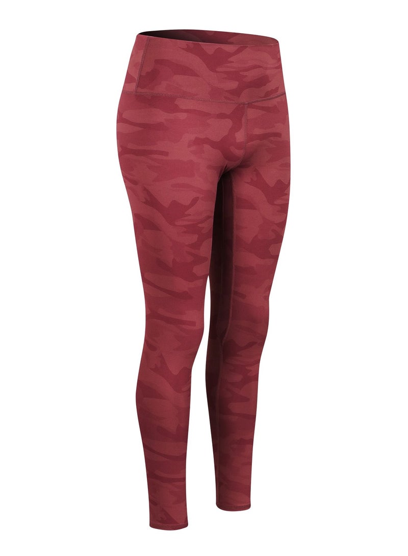 Loquat Women Quick Dry Breathable Elastic Trousers Red - Image 1