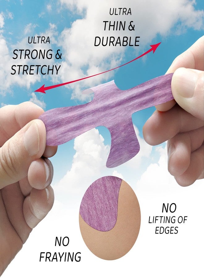 Not Just A Patch Air X-Mini Adhesive Patch for Freestyle Libre 2 (3 Pack) - Water-Resistant, Breathable Sensor Covers - 14-Day Hold CGM Patches - Thin, Strong & Light - Multicolor - Image 4