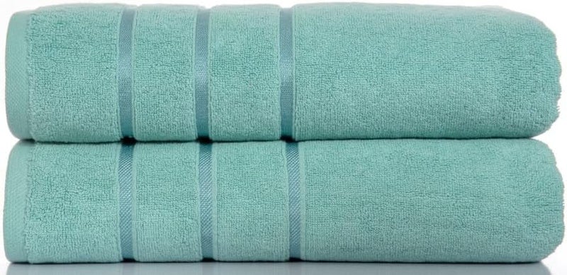 Bliss Casa Bath Sheet (2 Pack) — 80x160 cm 100% Cotton Bath Sheets, Ultra-Soft & Highly Absorbent – Quick-Dry, Hotel-Quality & Durable - Image 1