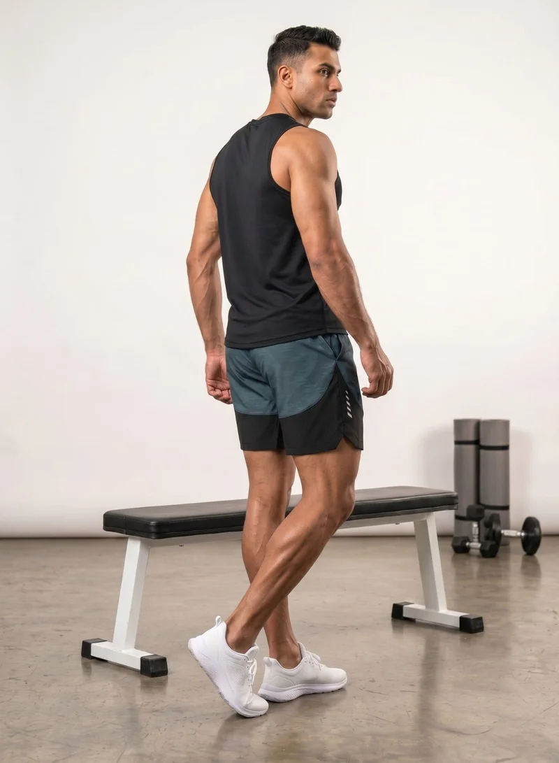 Thugfit  THUGFIT Fitflex Men's Shorts (7" Inseam)- Green for Men | Best Price UAE