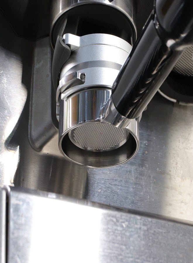 FIRJOY 54mm Espresso Dosing Funnel for Breville Barista Portafilters (Aluminum Alloy-Silver) - Image 3