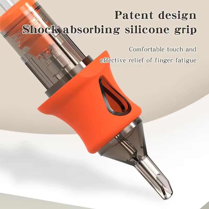 Tattoo Gizmo Falcon Professional Tattoo Cartridge Needles Pack of 20 Round Shader (1009RS) - Image 4