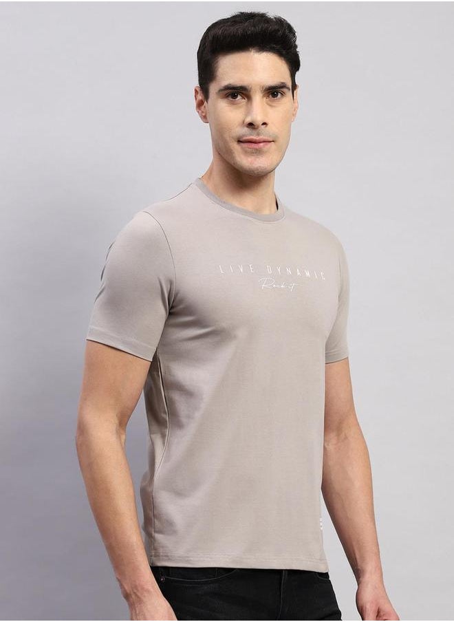 Rock.it - Grey Printed T-Shirt - Casual & Comfortable by Styli - Image 1