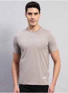 Grey Printed T-Shirt - Casual & Comfortable by Styli