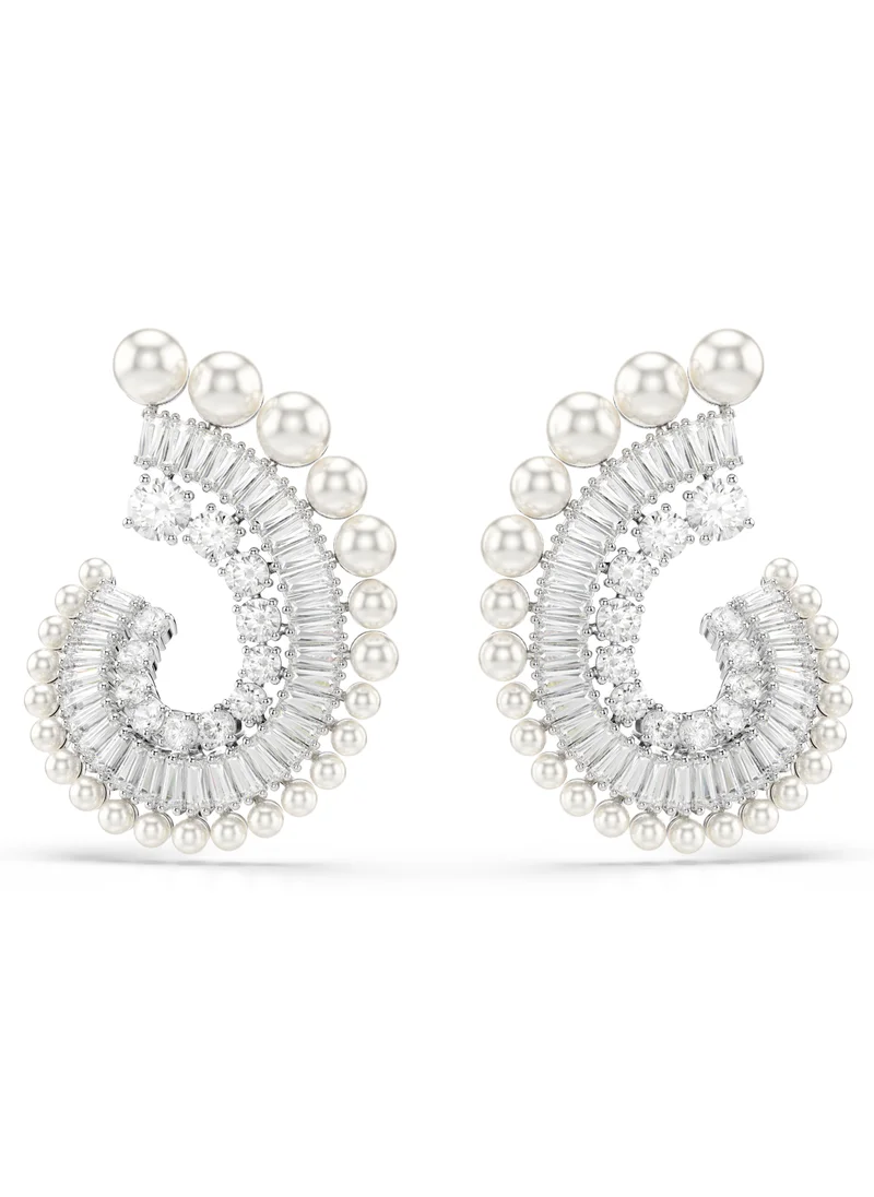 SWAROVSKI Ss25 Capsule:Pe Prl Stud Earrings