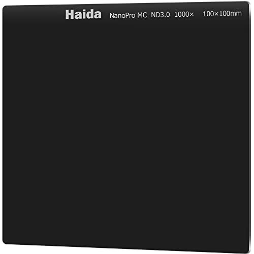 Haida NanoPro MC 100mm ND1000 Filter Optical Glass Neutral Density ND3.0 10 Stop 100 Cokin Z Compatible - Image 1