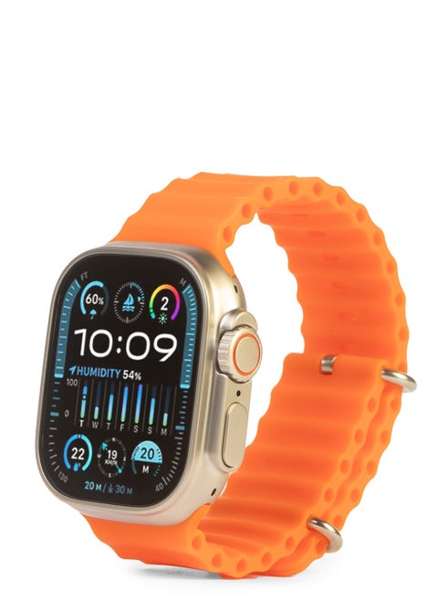 S9 Ultra Smart Smartwatch (3 Month Warranty From MediaTech),49mm Amoled Display screen,Bluetooth 5.3 ,180mAH, HryFine APP, IP67 Water Proof Level, 7 Days Battery Life, Pro-level Sports Modes, Blood oxygen & Pressure test ,Heart Rate Monitor, Sleep Monitoring