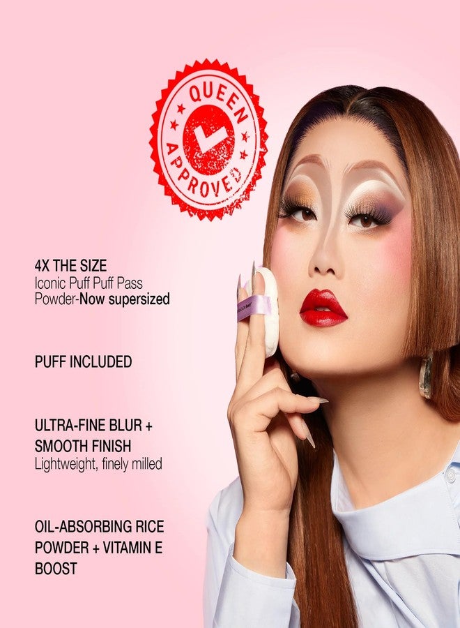 Kimchi Chic Kimchichic Beauty Giant Puff Pass Set Bake - Loose Setting Powder with Rice Vitamin E, Finely Milled for All Day Wear, Translucent, Powder, 80g - Image 5
