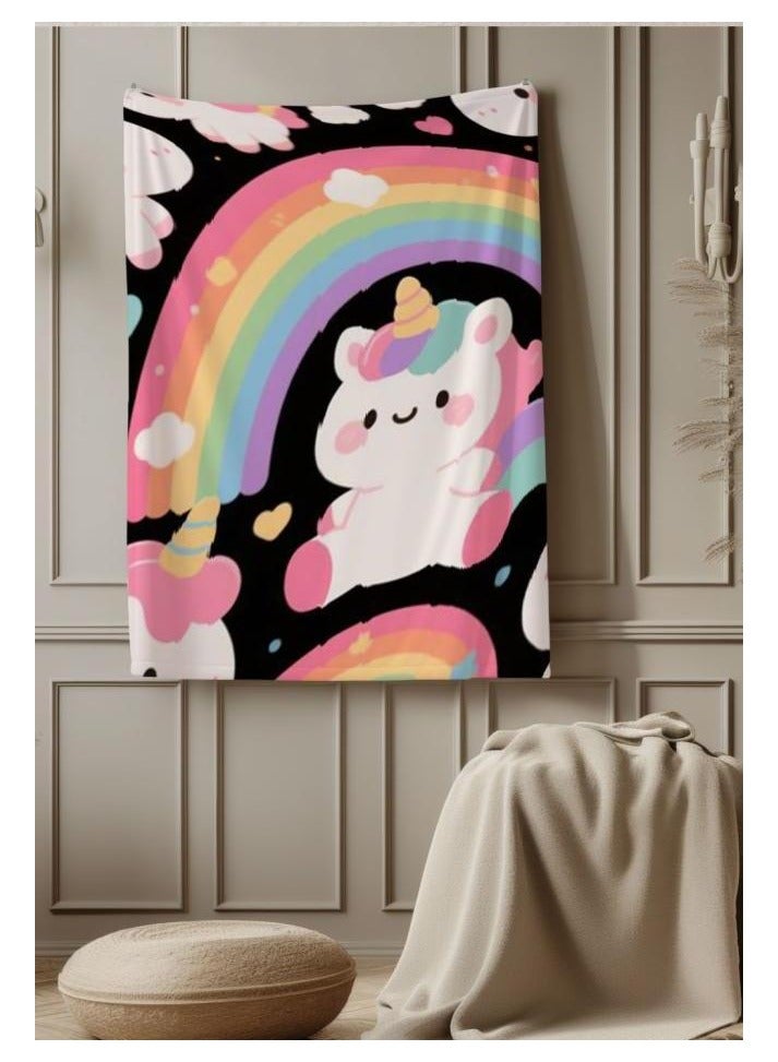 عام بطانية رقيقة من الفانيلا (دافئة ومريحة، ومناسبة للنوم، واستخدام الألعاب، وإزالة الغبار والرمل) 150 سم * 200 سم - 19 - Image 4