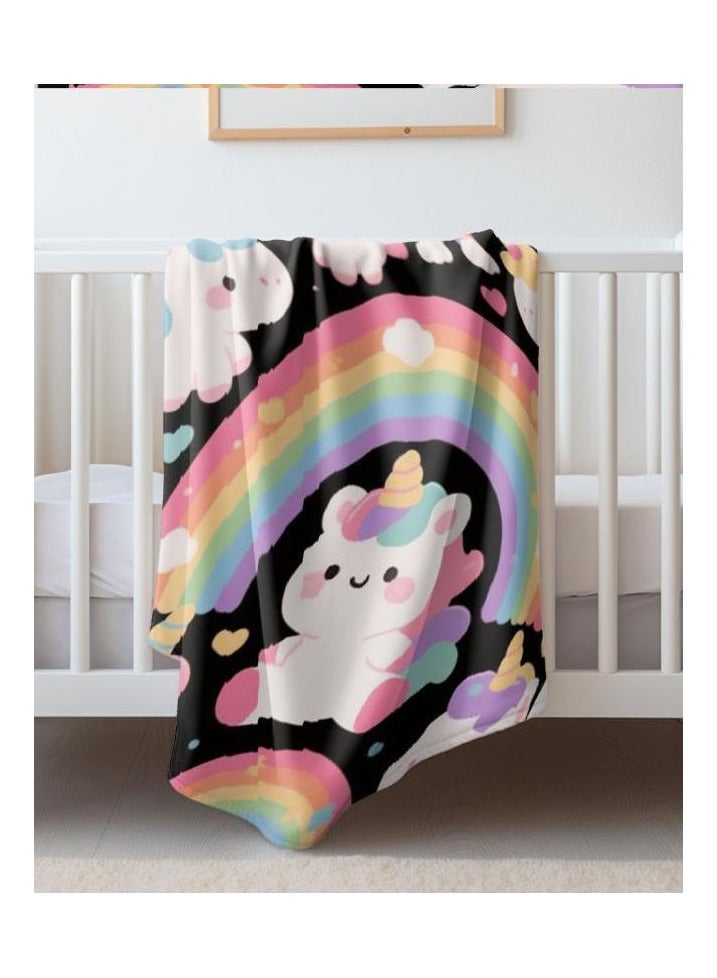 عام بطانية رقيقة من الفانيلا (دافئة ومريحة، ومناسبة للنوم، واستخدام الألعاب، وإزالة الغبار والرمل) 150 سم * 200 سم - 19 - Image 5